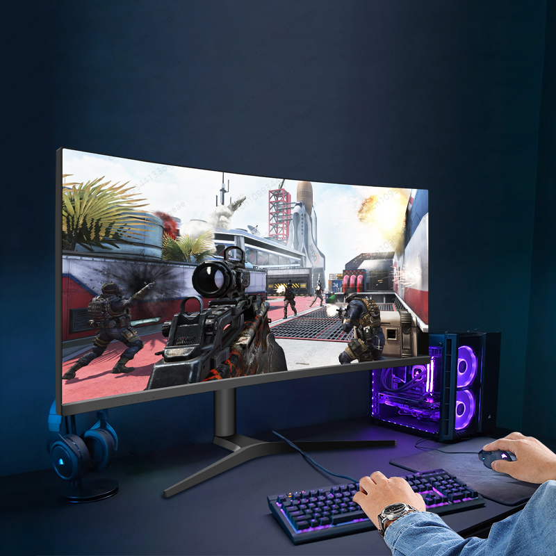 Gaming Monitor Curved - จอภาพเกมมิ่งขนาด 34 นิ้ว 4K LG-Nano-IPS โค้ง