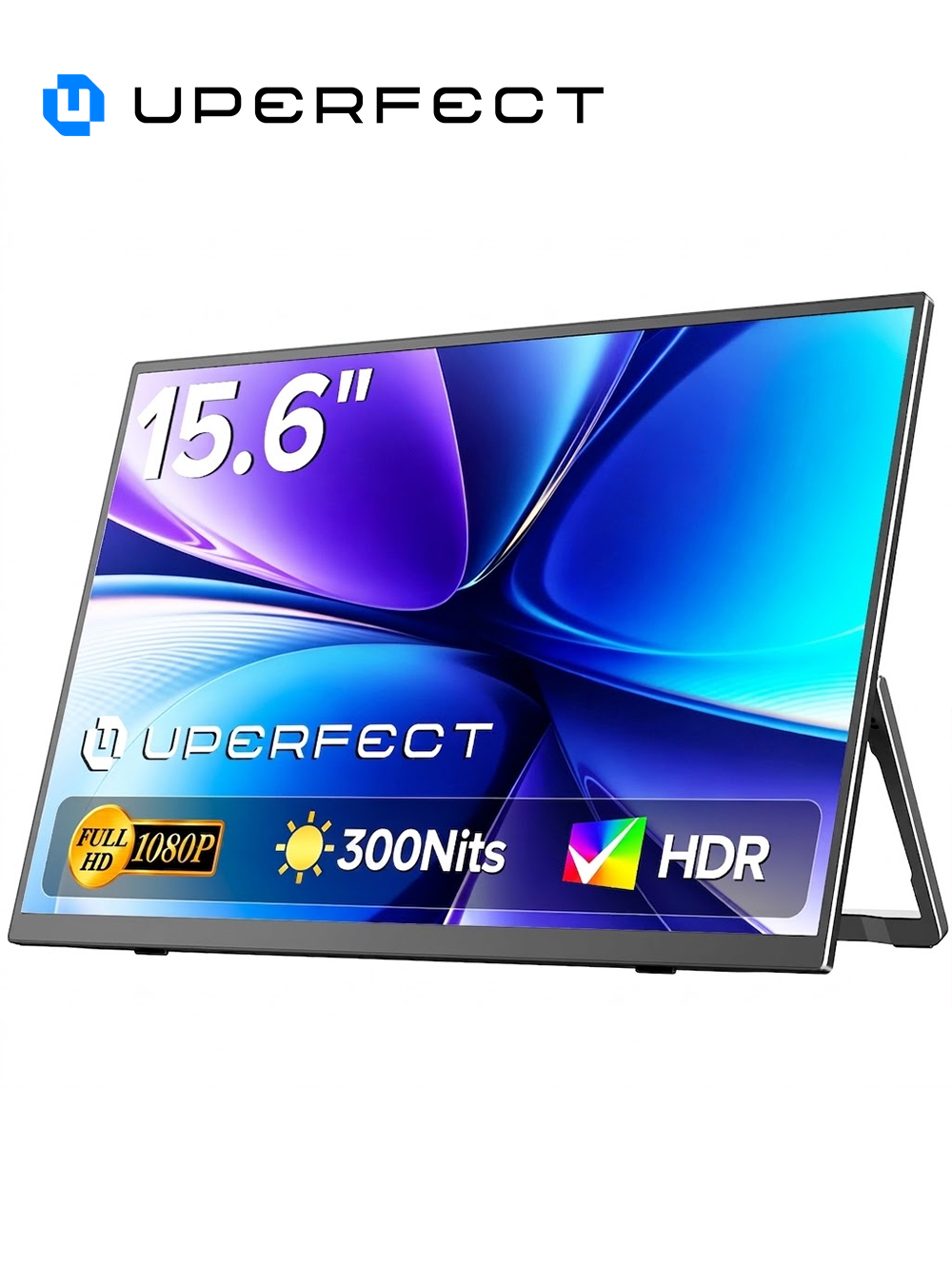 Gaming Monitor Curved - UPERFECT จอมอนิเตอร์พกพา ขนาด 15.6 นิ้ว ความละเอียด