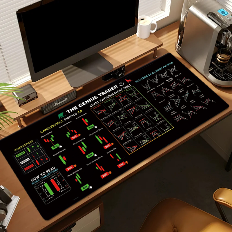 แผ่นรองเมาส์หนังลายเทียนหอมขนา - Esports Gaming Desk บทวิจารณ์และราคา