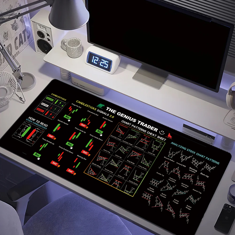 แผ่นรองเมาส์หนังลายเทียนหอมขนา - Esports Gaming Desk บทวิจารณ์และราคา