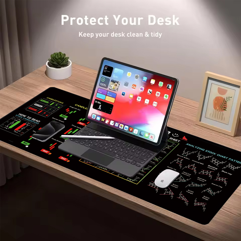 แผ่นรองเมาส์หนังลายเทียนหอมขนา - Esports Gaming Desk บทวิจารณ์และราคา