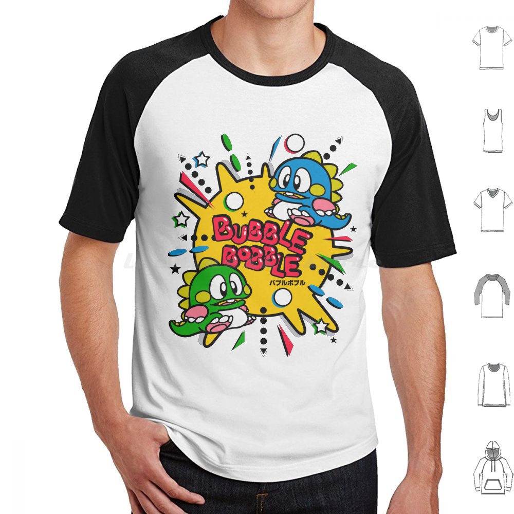 Bubble Bobble T เสื้อผู้ชายผู้ - Esports Gamers บทวิจารณ์และราคา