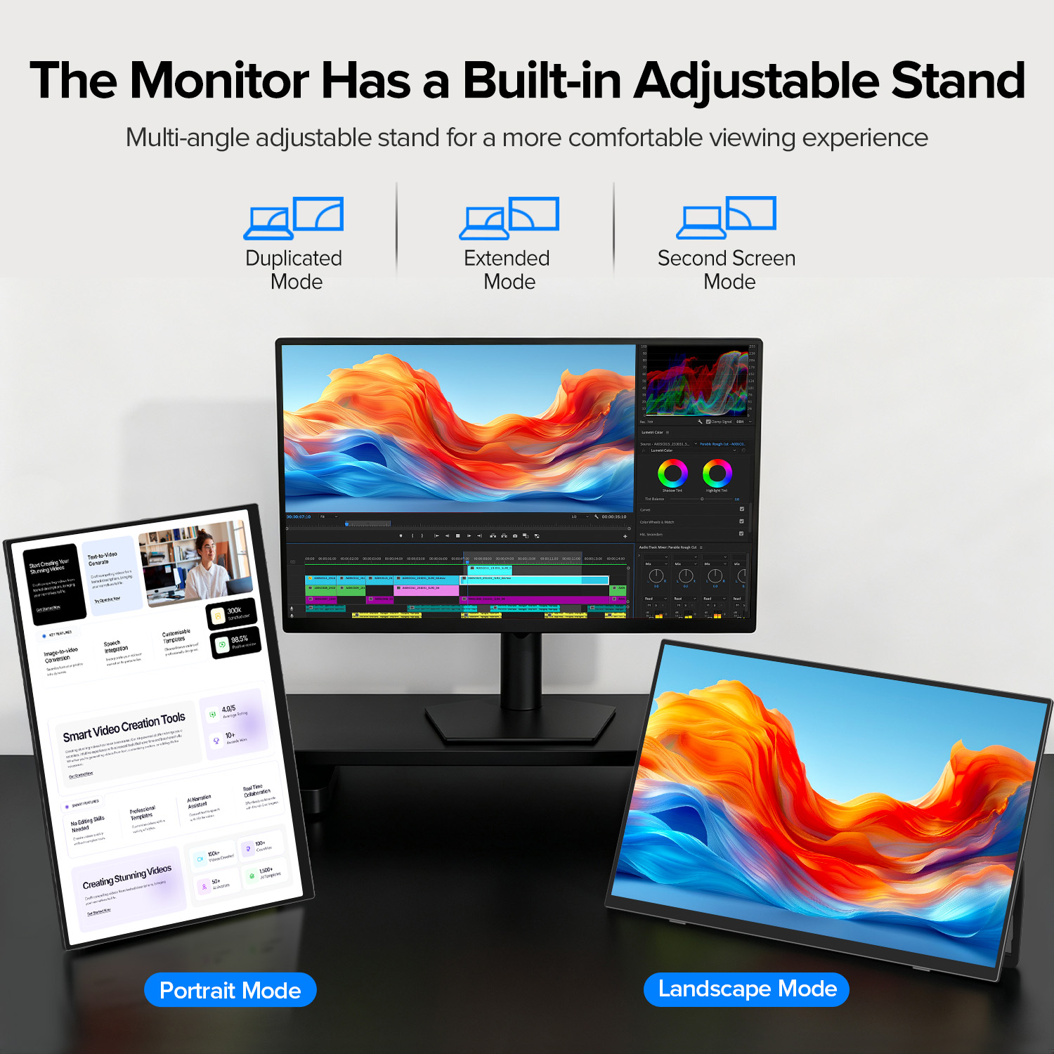 UPERFECT จอมอนิเตอร์พกพา ขนาด  - Gaming Monitor Curved บทวิจารณ์และราคา