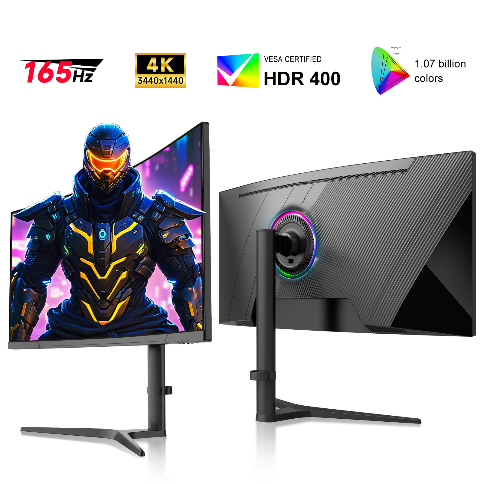 จอคอมพิวเตอร์โค้ง 240Hz 4K ขนา - Gaming Monitor Curved บทวิจารณ์และราคา