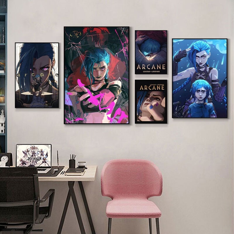 โปสเตอร์ภาพระยะใกล้ของอาร์เคน  - Esports Gaming Room บทวิจารณ์และราคา
