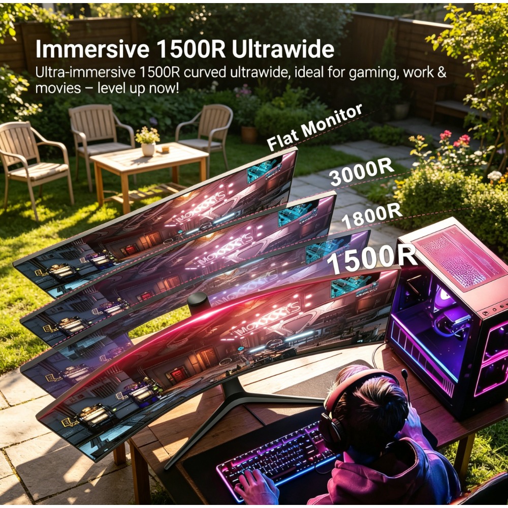 จอมอนิเตอร์เกมมิ่งโค้งขนาด 34  - Gaming Monitor Curved บทวิจารณ์และราคา