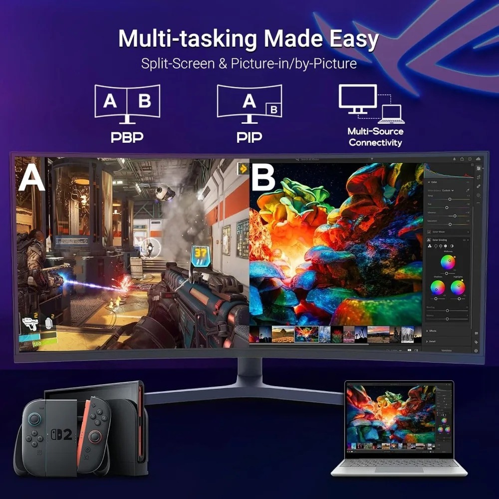จอมอนิเตอร์เกมมิ่งโค้งขนาด 34  - Gaming Monitor Curved บทวิจารณ์และราคา