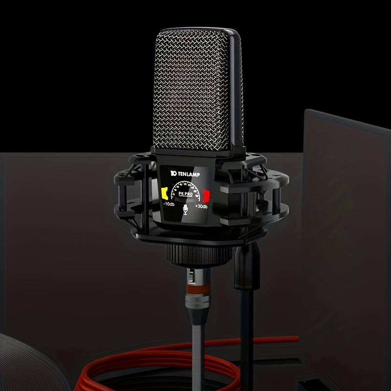 ไมโครโฟนคอนเดนเซอร์ไดอะแฟรมขนา - Streaming Mic Condenser บทวิจารณ์และราคา