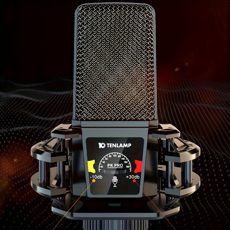 ไมโครโฟนคอนเดนเซอร์ไดอะแฟรมขนา - Streaming Mic Condenser บทวิจารณ์และราคา