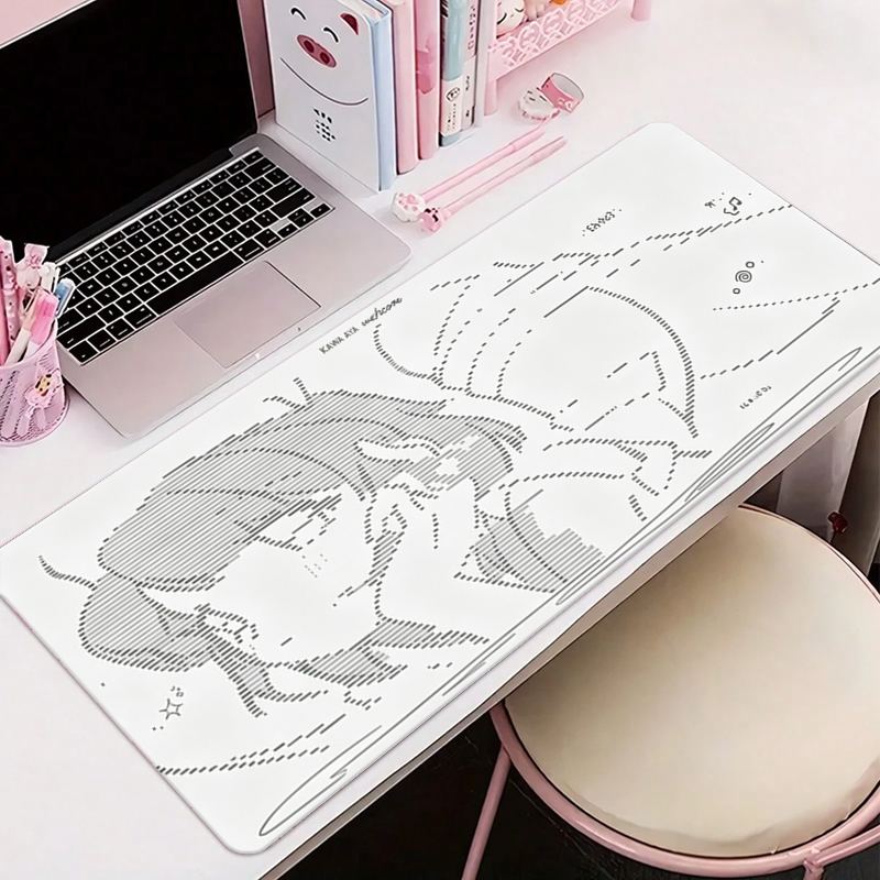 แผ่นรองเมาส์หนังลายการ์ตูนอนิเ - Esports Gaming Desk บทวิจารณ์และราคา