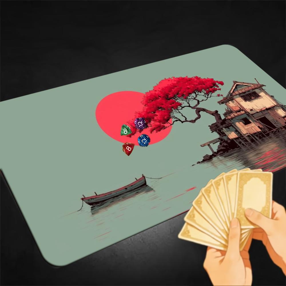 แผ่นรองเล่นการ์ดเกม Ukiyo-e ลา - Esports Gaming House บทวิจารณ์และราคา