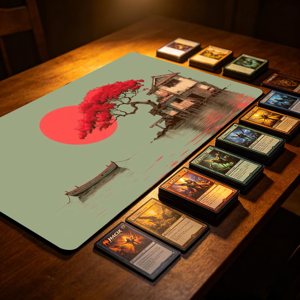 แผ่นรองเล่นการ์ดเกม Ukiyo-e ลา - Esports Gaming House บทวิจารณ์และราคา
